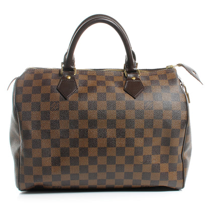 Louis Vuitton Damier Ebene Speedy 30 1 of 7