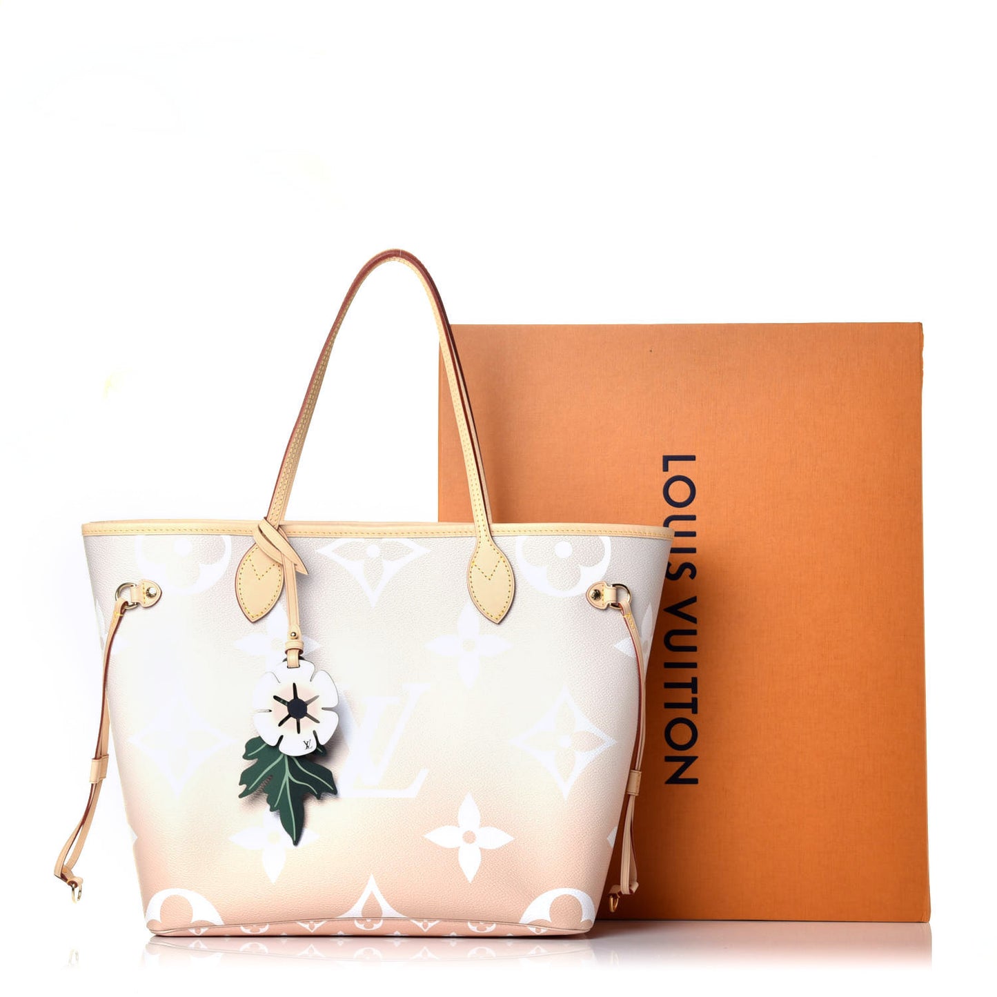 Monogram Giant By The Pool Neverfull MM Brume