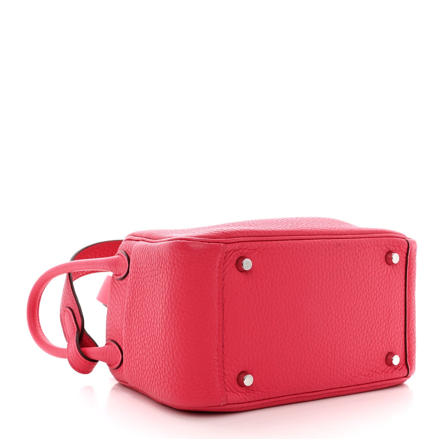 Taurillon Clemence Mini Lindy 20 Rose Extreme