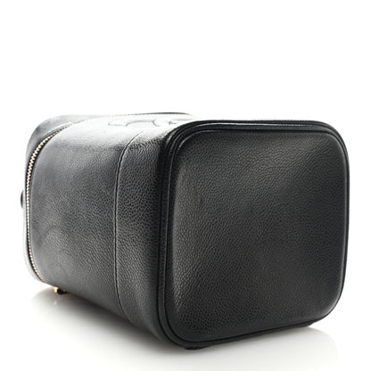 Chanel Caviar Vanity Cosmetic Case Black 3 of 8