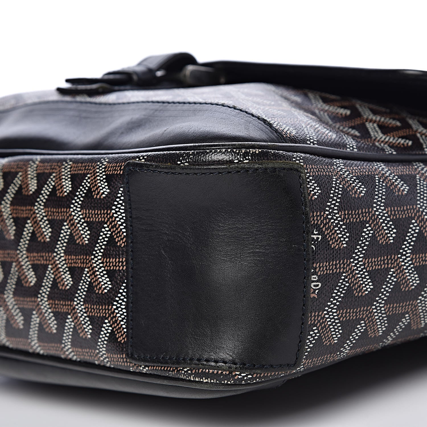 Goyard Chevron Grand Blue MM Black 12 of 19