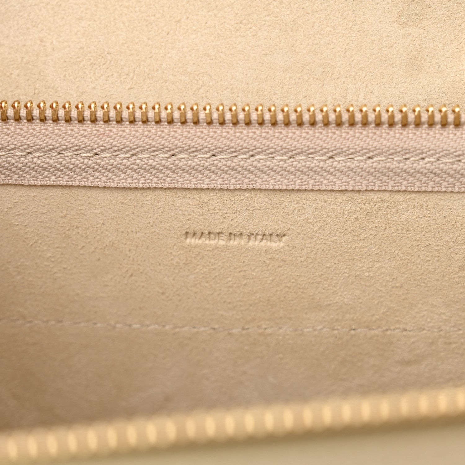 Celine Grained Calfskin Nano Belt Bag Chalk 6 of 10