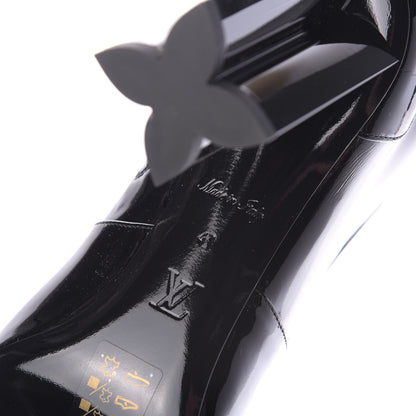 Louis Vuitton Patent Uniformes Silhouette Ankle Boots 41 Black 8 of 9
