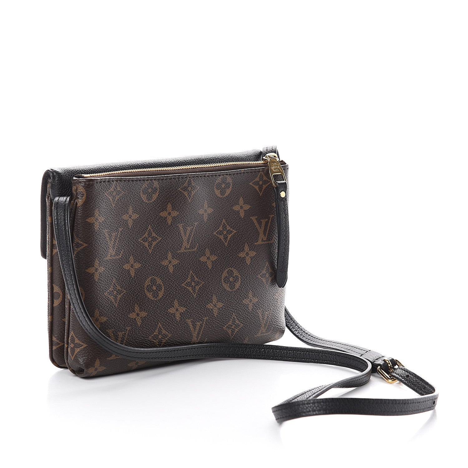 Louis Vuitton Monogram Twice Pochette Black 2 of 8