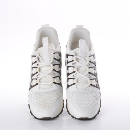 Louis Vuitton Calfskin Monogram Run Away Sneakers 39 White 5 of 10
