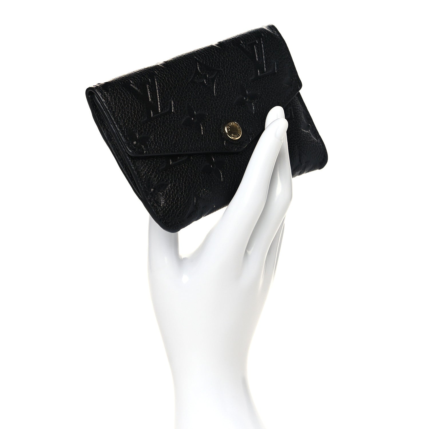 Louis Vuitton Empreinte Key Pouch Black 2 of 7