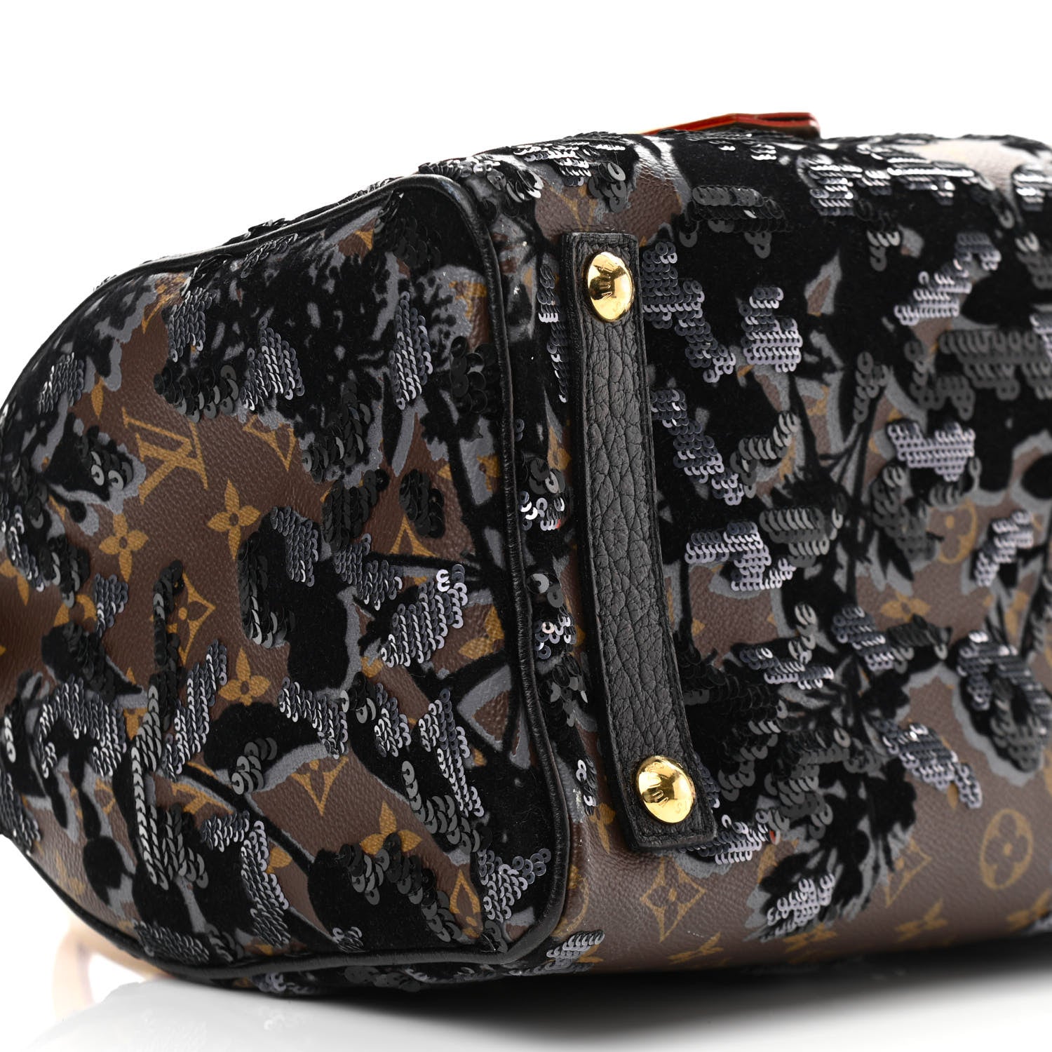 Louis Vuitton Monogram Fleur De Jais Sequins Speedy 30 8 of 14