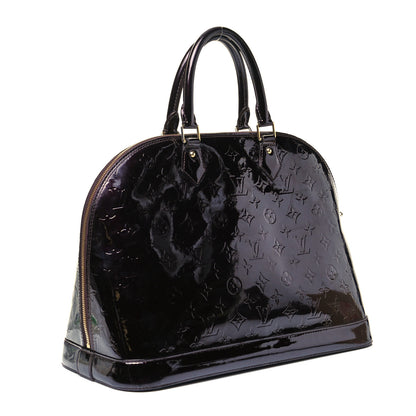 Louis Vuitton Vernis Alma GM Amarante 3 of 7