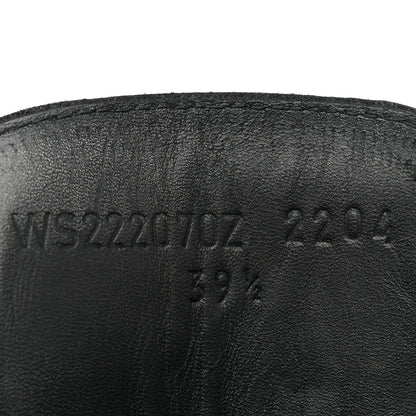 Hermes Glossed Calfskin Funk Ankle Boots 39.5 Black 8 of 10