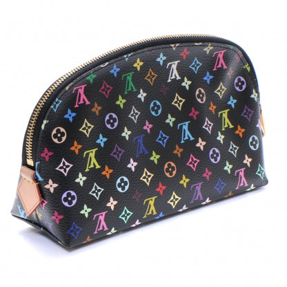 Louis Vuitton Monogram Multicolor Cosmetic Pouch Black Grenade 2 of 7