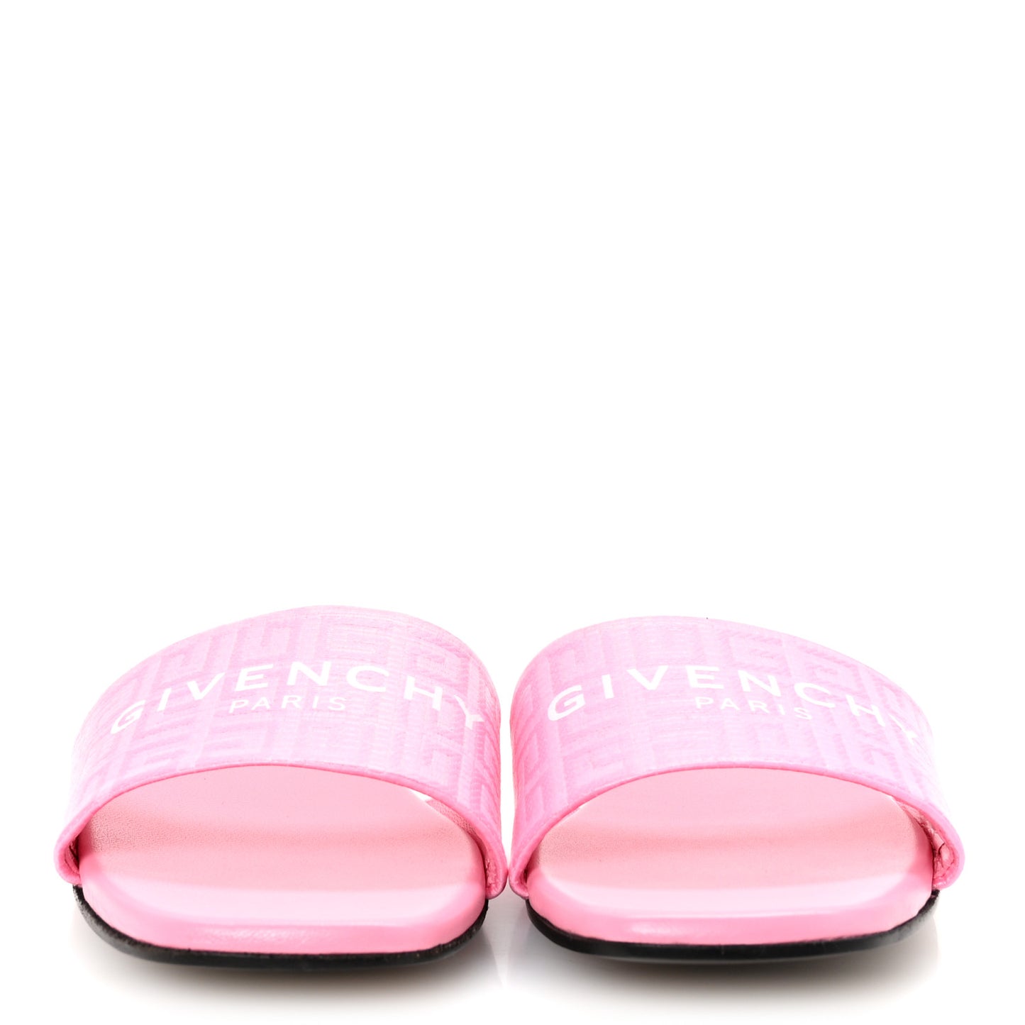Coated Canvas Logo 4G Embossed Flat Sandals 36.5 Pink