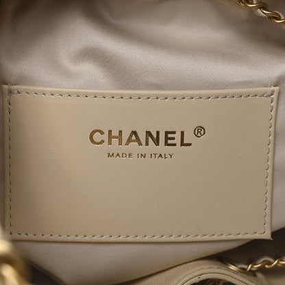 Chanel Caviar Quilted Small Chanel 25 Handbag Beige 6 of 10
