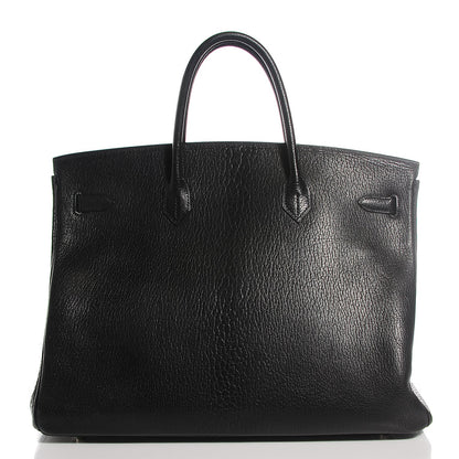 Hermes Chevre de Coromandel Birkin 40 Black 4 of 25