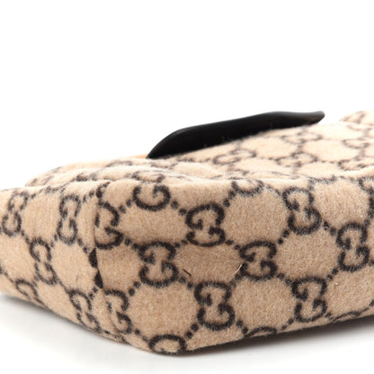 Gucci Covered Wool GG Monogram Childrens Tote Beige Ebony 5 of 9