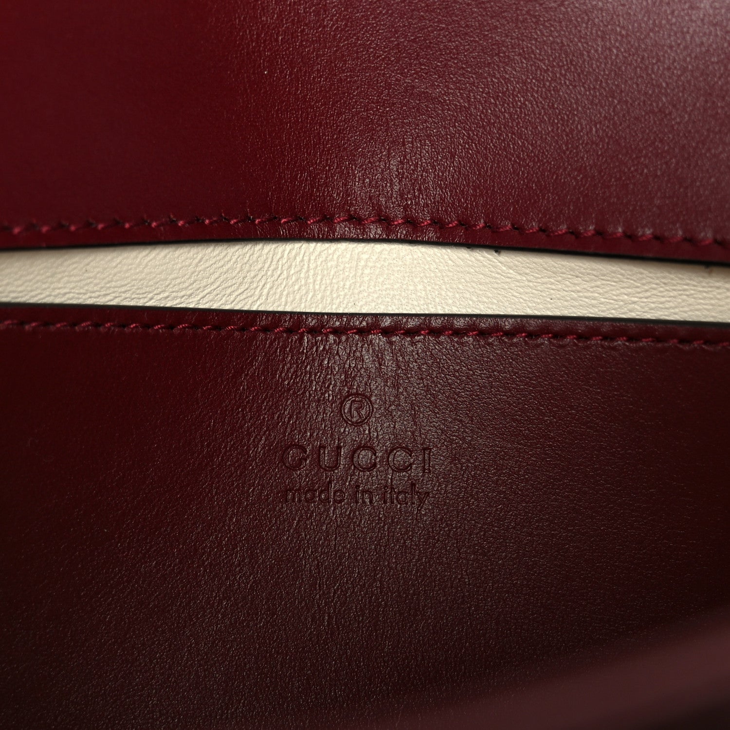 Gucci Calfskin Matelasse Mini GG Marmont Shoulder Bag Rosso Ancora 6 of 11