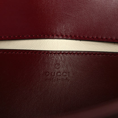 Gucci Calfskin Matelasse Mini GG Marmont Shoulder Bag Rosso Ancora 6 of 11