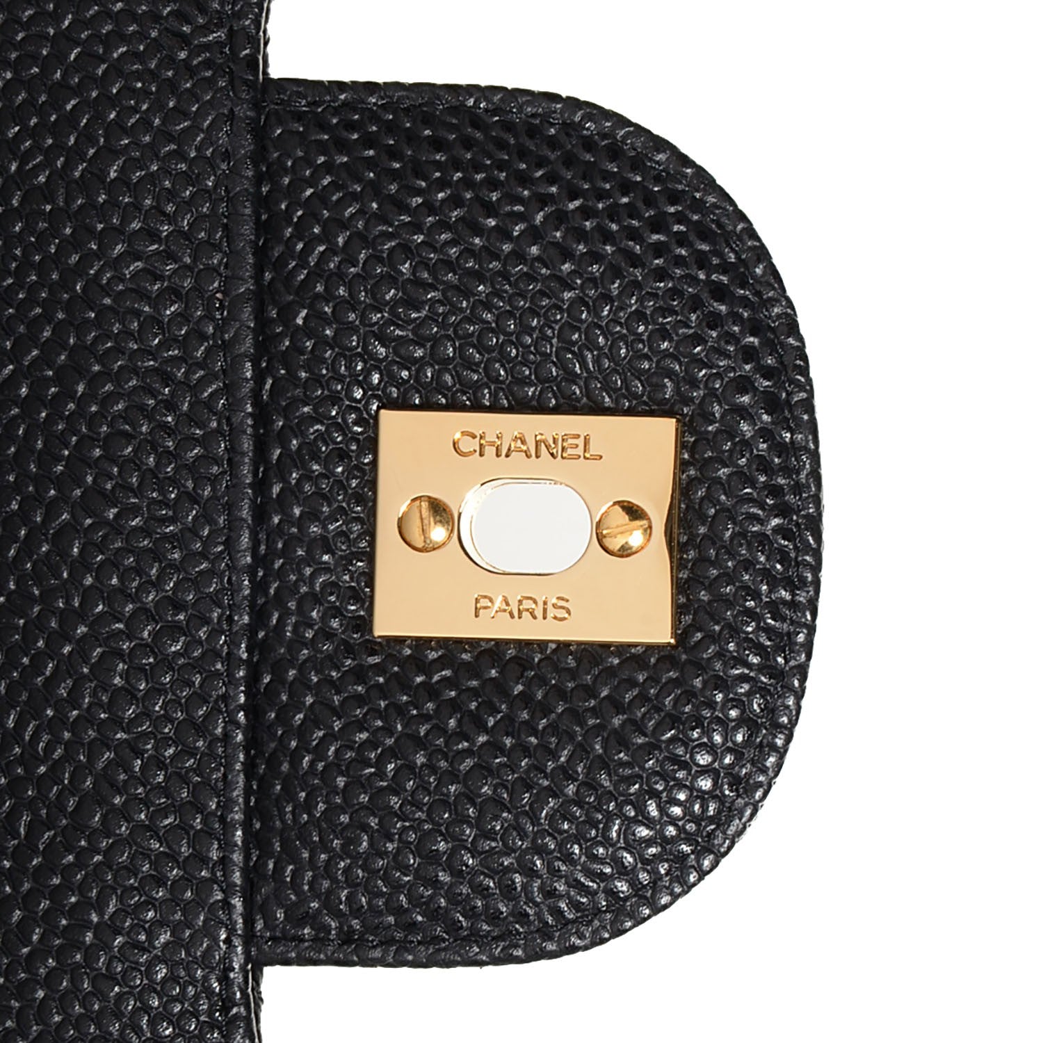 Chanel Caviar Quilted Jumbo Double Flap Black 9 of 9