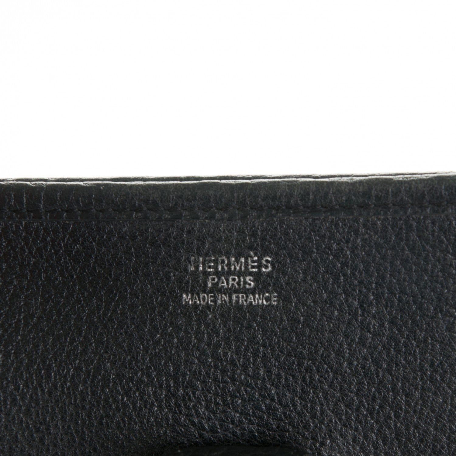 Hermes Taurillon Clemence Evelyne GM Black 6 of 7