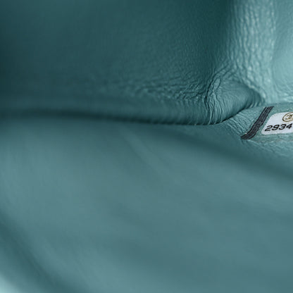Chanel Caviar Quilted Medium Double Flap Light Blue 7 of 11