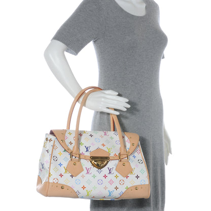 Louis Vuitton Monogram Multicolor Beverly GM White 2 of 7