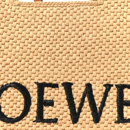 Loewe Raffia Paula's Ibiza Small Font Tote Natural Tan 7 of 9