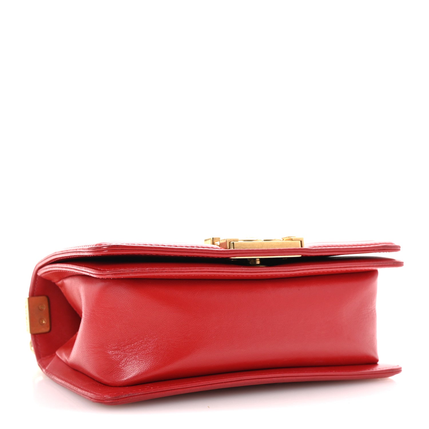 Chanel Lambskin Quilted Small Boy Flap Red 4 of 10