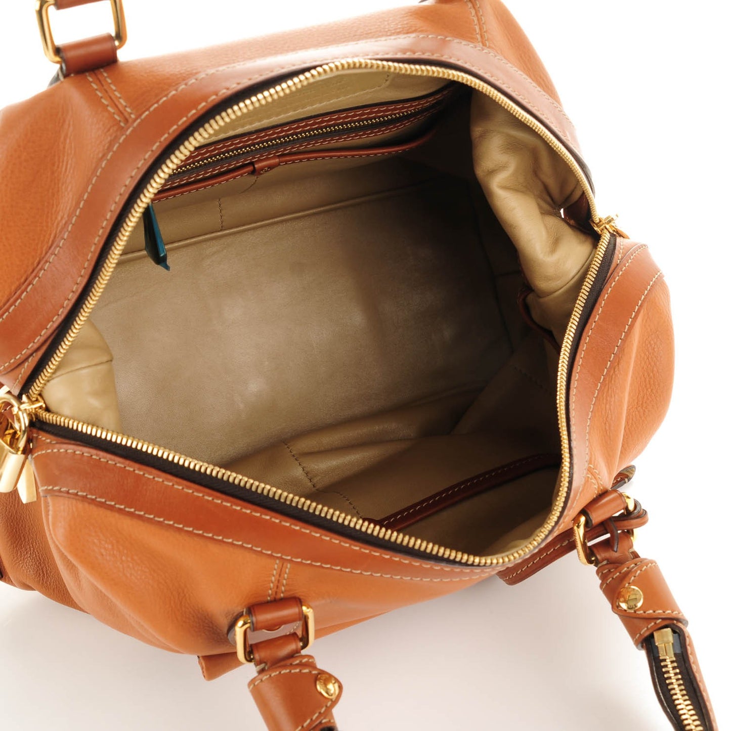 Calfskin Sac Louis Cognac