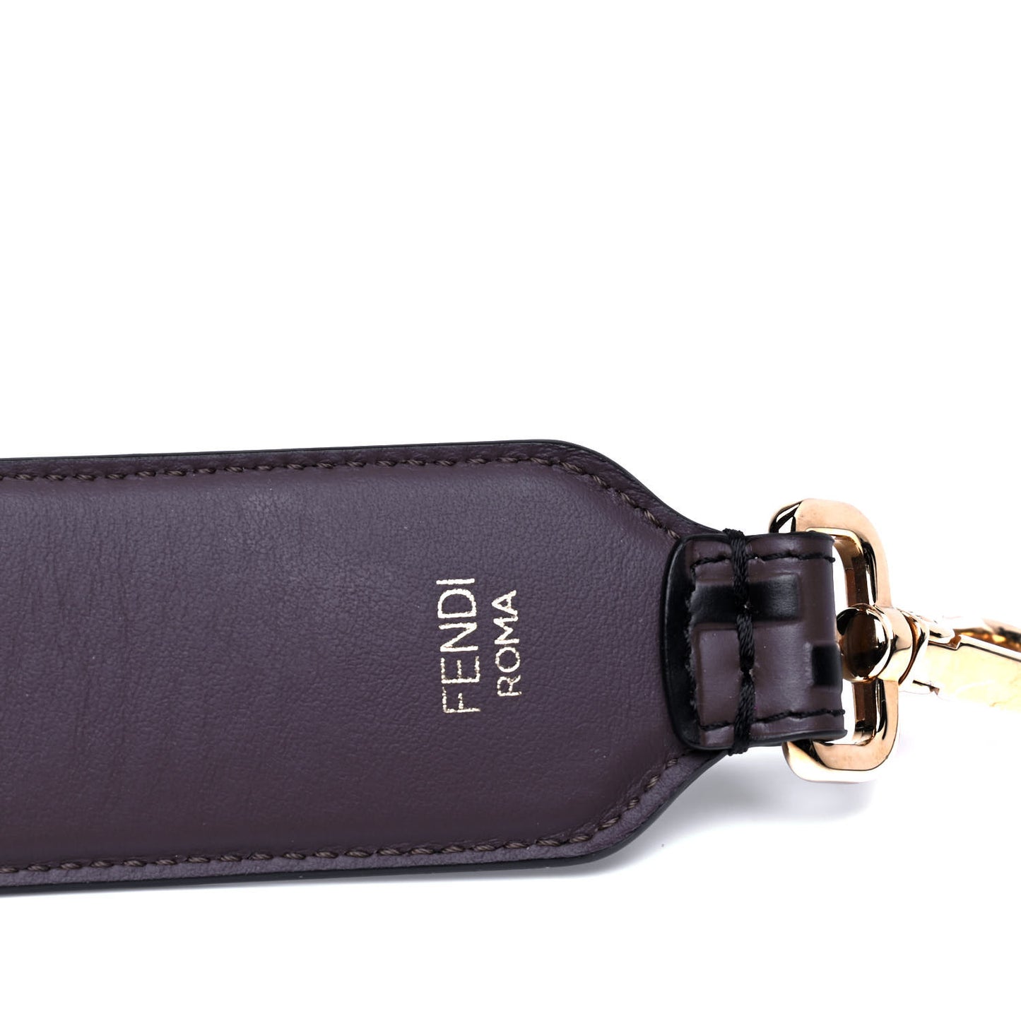 Vitello Century Bi-Color FF 1974 Embossed Strap You Maya Black
