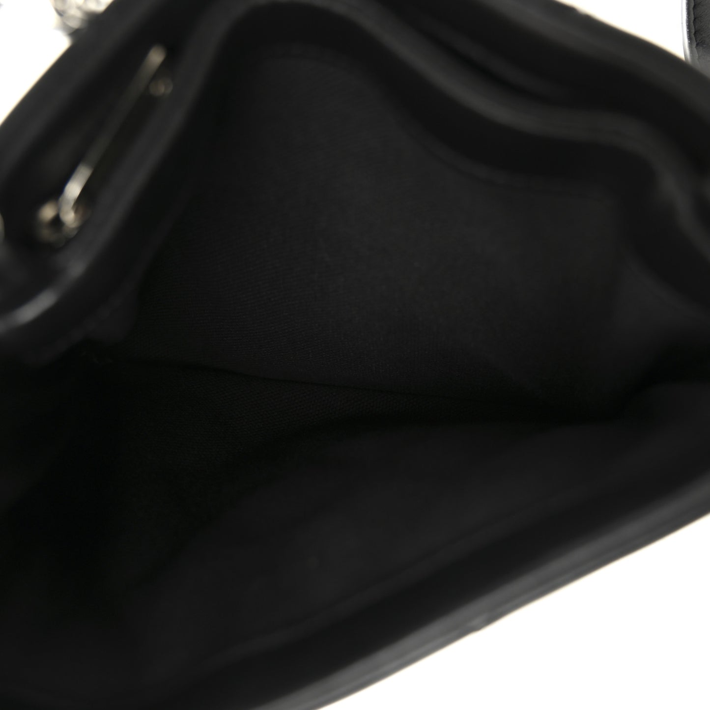 Lambskin Quilted Crossbody Bag Black