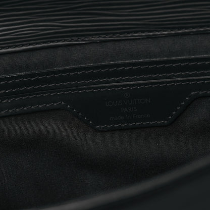 Louis Vuitton Epi Sac Plat PM  Black 6 of 10