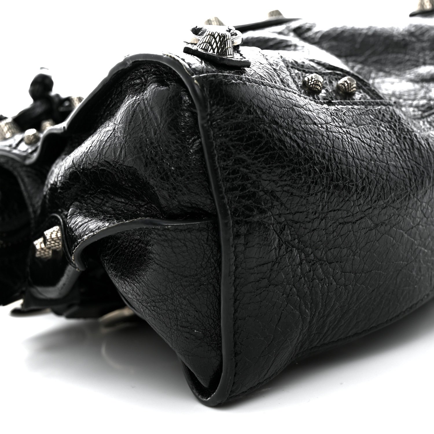 Balenciaga Agneau Arena Neo Cagole Handbag XS Black 9 of 10
