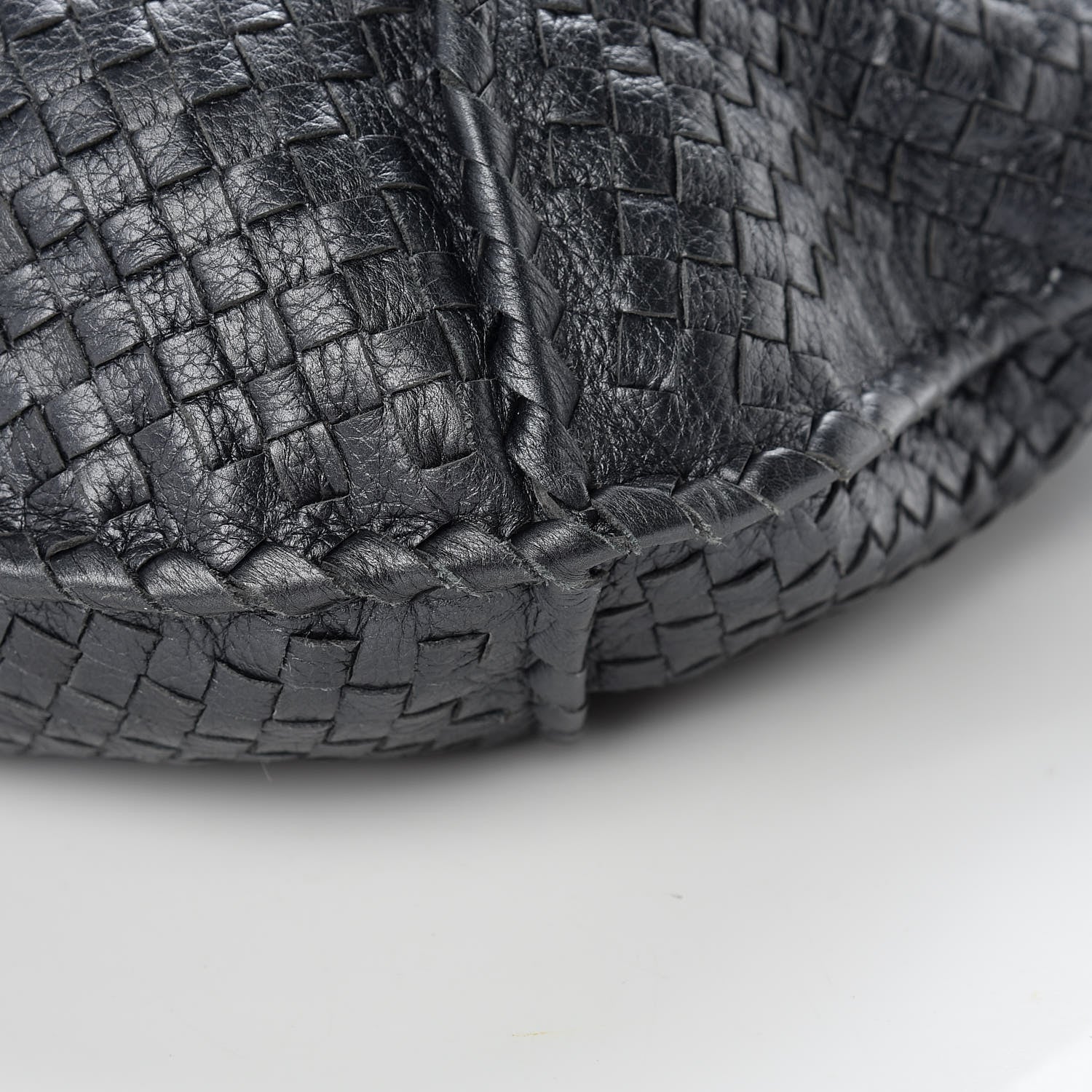 Bottega Veneta Cervo Intrecciato Large Simple Hobo Gunmetal 9 of 9