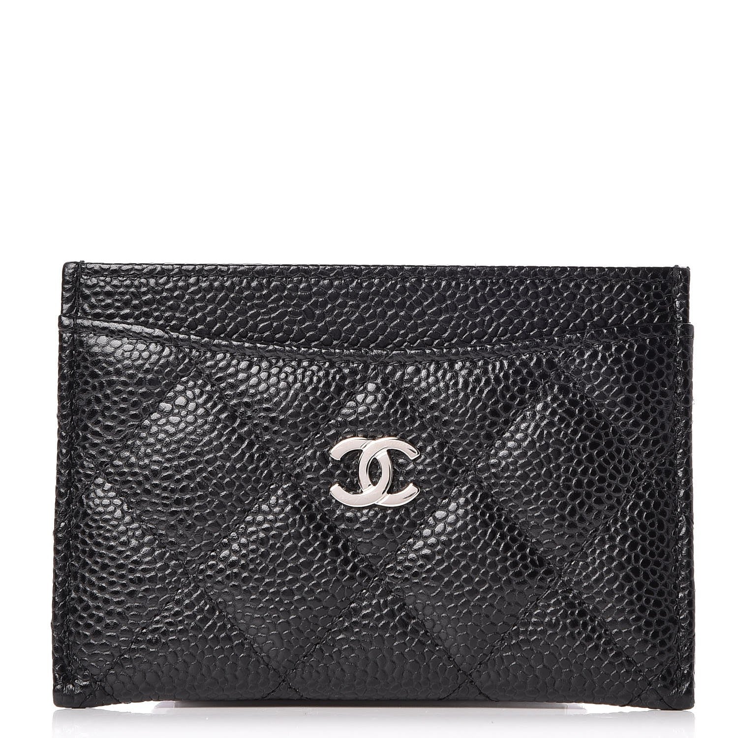 Chanel Caviar Quilted Card Holder Black 1 of 9