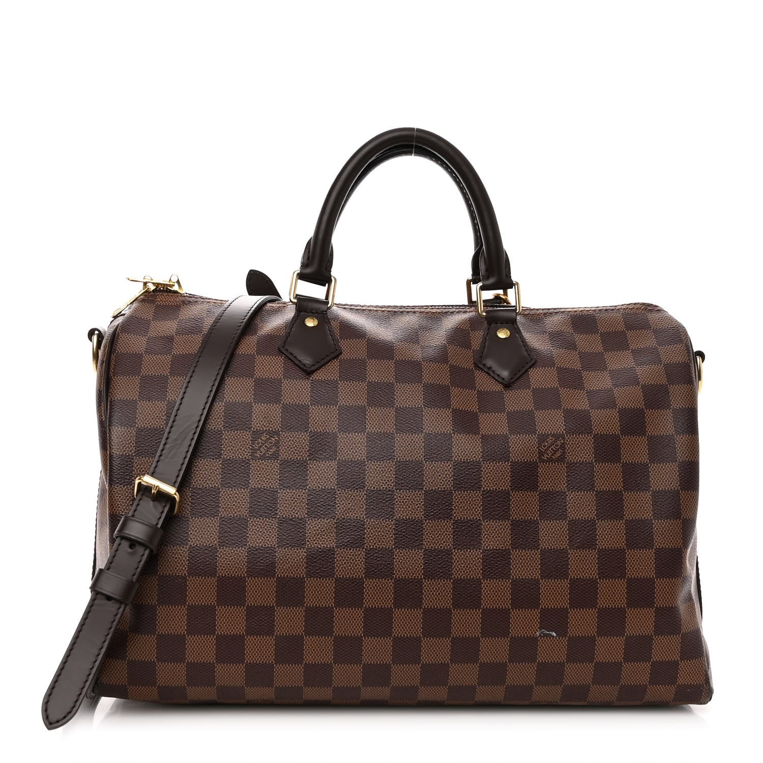 Louis Vuitton Damier Ebene Speedy Bandouliere 35 1 of 11