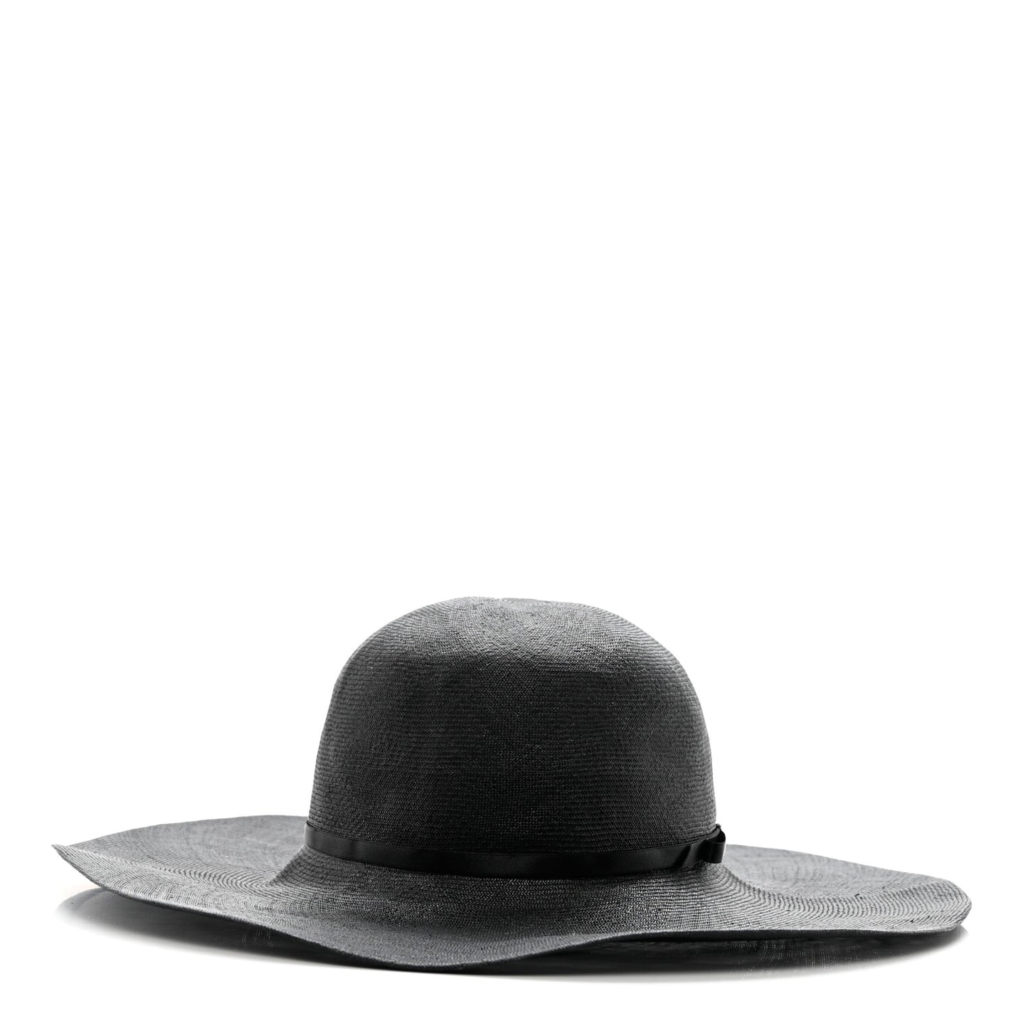 Woven CC Wide Brim Hat 57 Black
