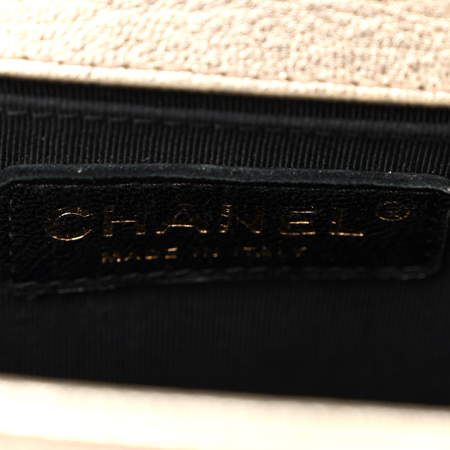 Chanel Metallic Goatskin Calfskin Small Boy Flap Gold Black 6 of 10