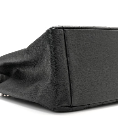 Chanel Caviar Quilted Grand Shopping Tote GST Black 9 of 11