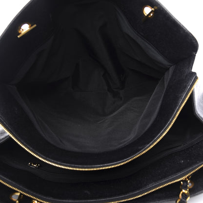 Chanel Caviar XL Weekender Bag Black 5 of 12