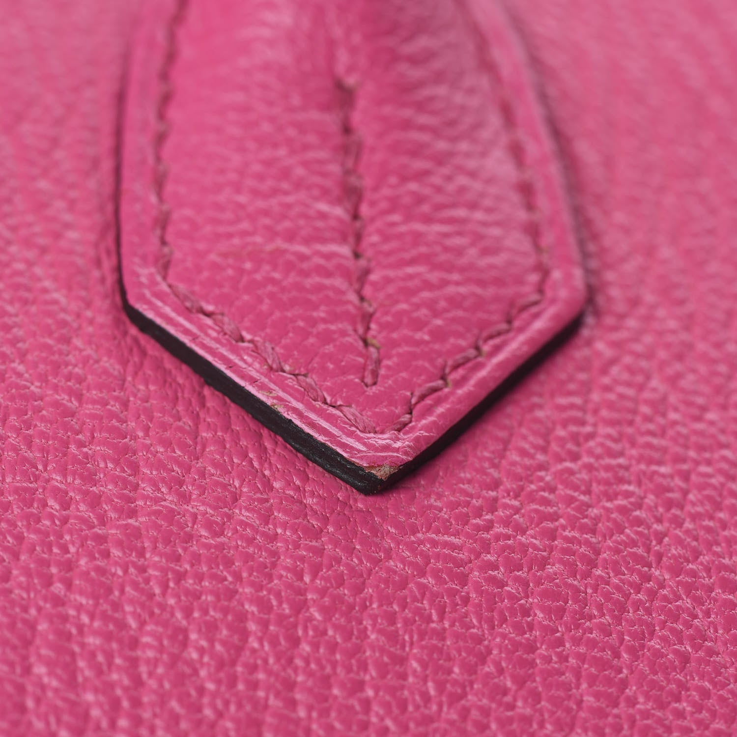 Hermes Chevre Mysore Horseshoe Birkin 30 Rose Tyrien Ultraviolet 32 of 35