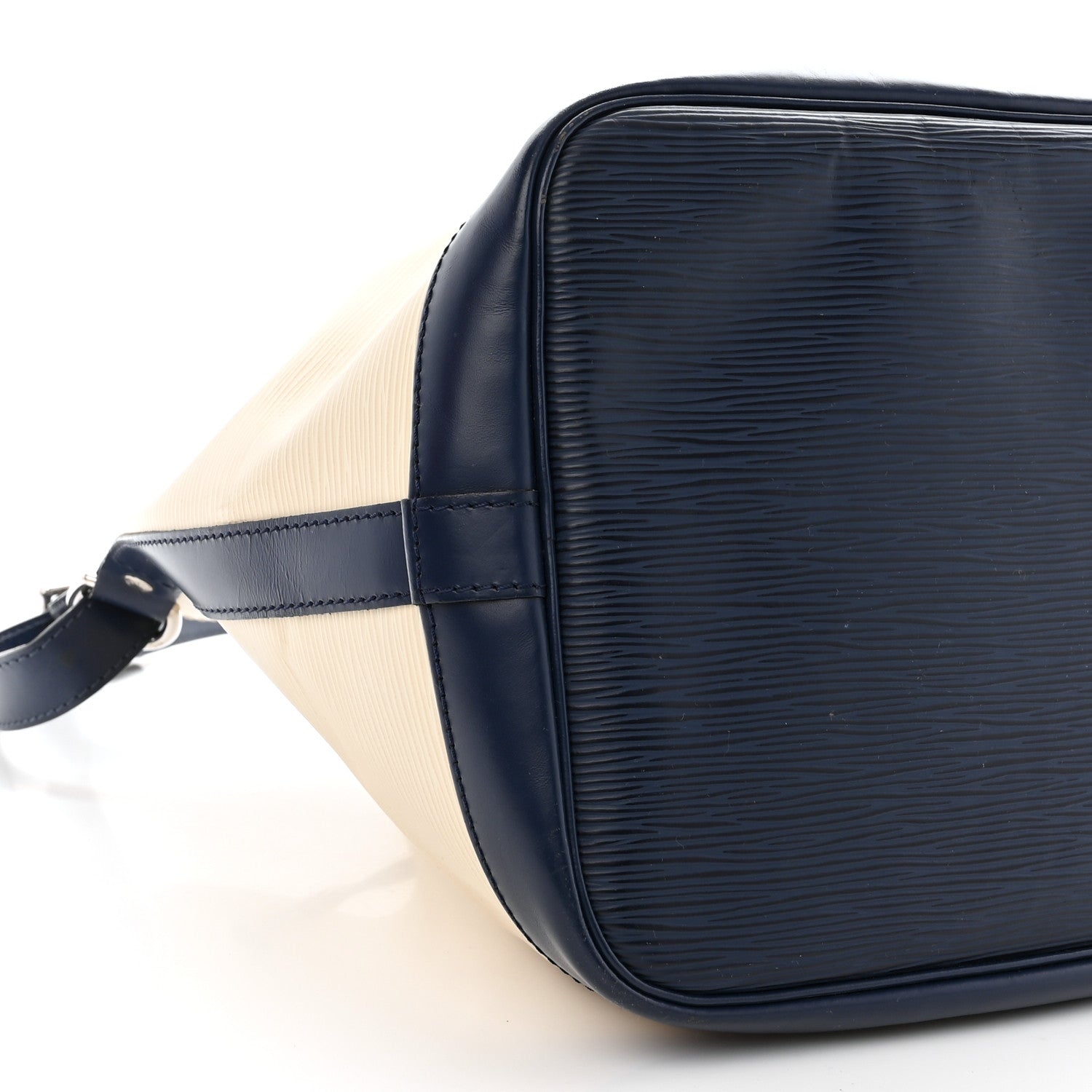 Louis Vuitton Epi Petit Bi-Color Noe Ivory Indigo 9 of 13