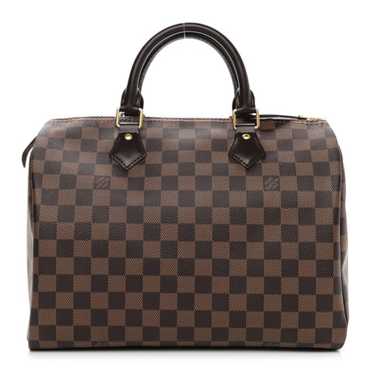 Louis Vuitton Damier Ebene Speedy 30 1 of 8