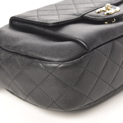 Chanel Caviar Quilted CC Day Camera Case Black 4 of 9