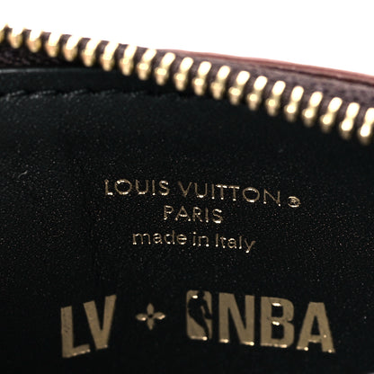 Louis Vuitton X NBA Monogram Ball Grain Cowhide Net Zippy Card Holder 6 of 7
