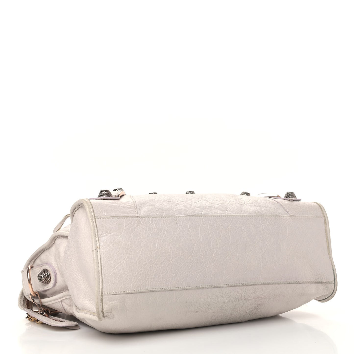 Agneau Giant 21 Rose Gold Hardware City Nacre