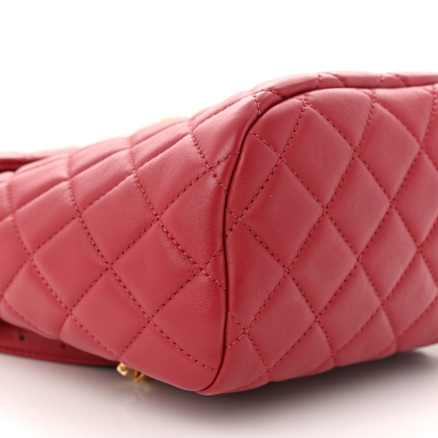 Chanel Calfskin Quilted Mini Urban Spirit Backpack Red 9 of 10