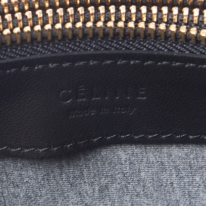 Celine Lambskin Small Trio Crossbody Bag Black 11 of 11