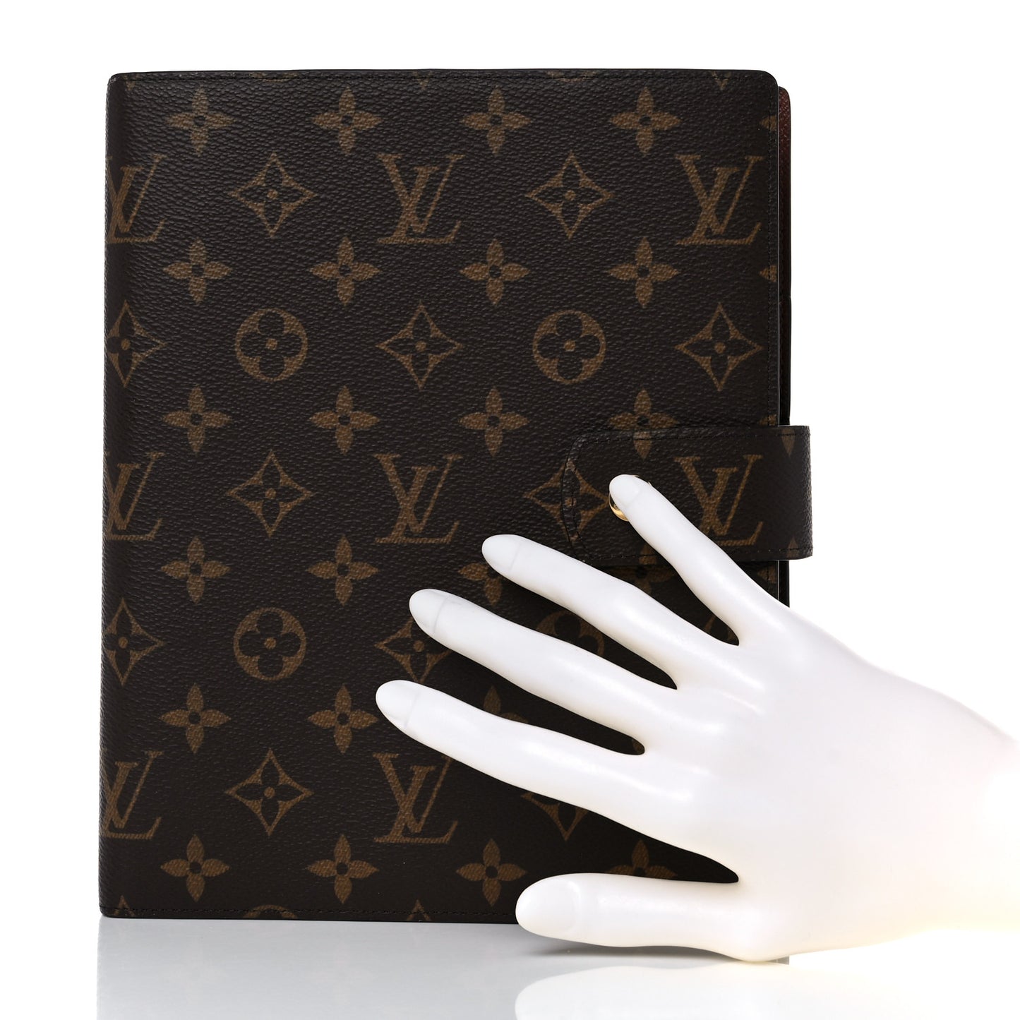 Monogram Large Ring Agenda Cover