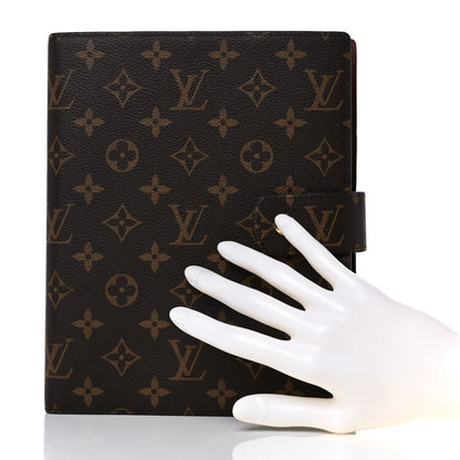 Louis Vuitton Monogram Large Ring Agenda Cover 2 of 9