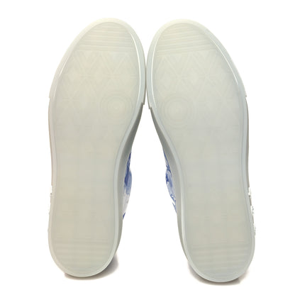 Louis Vuitton Monogram Watercolor Mens LV Ollie Sneakers 9 Blue 5 of 8
