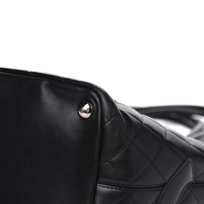 Chanel Calfskin Quilted Large Cambon Tote Black 11 of 11